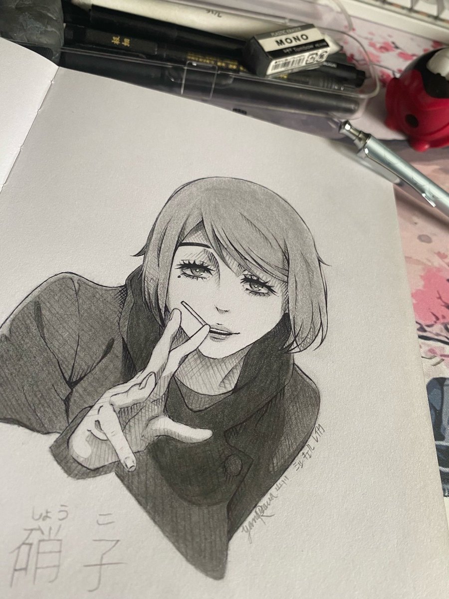 Shoko Ieiri 

#jjk #art #shokoieiri