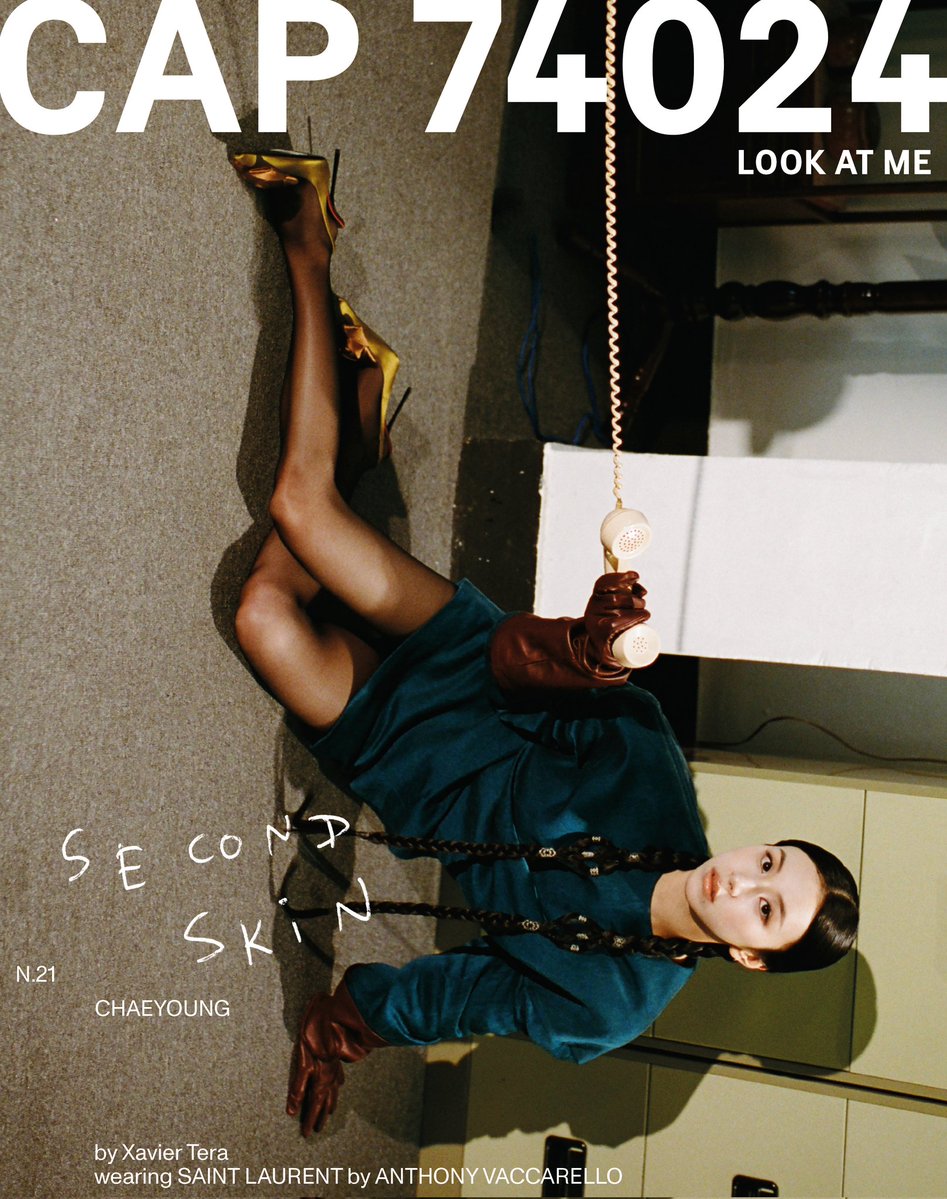 JYPETWICE's tweet image. CHAEYOUNG &amp;amp; CAP74024 

COVER
@ SecondSkin Issue 
🔗cap74024.shop/product/cap-74…

#TWICE #트와이스 #CHAEYOUNG #채영