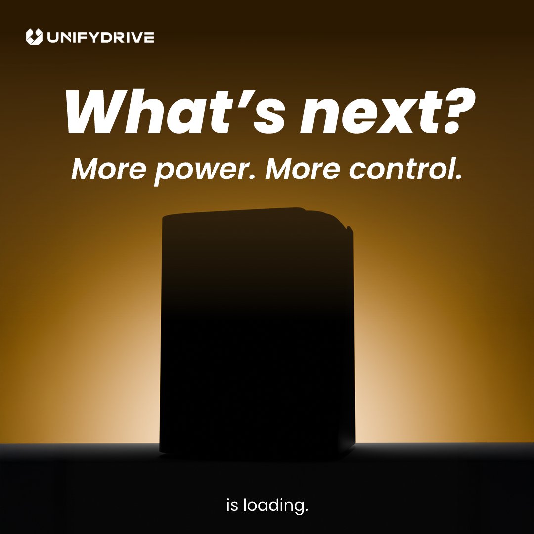 UNIFYDRIVE's tweet image. We’re getting close to something built for teams that move fast — a desktop NAS that can keep up, stay quiet, and handle more than it looks.
For now, all we can say is that it’s loading.

#Tech #TechFamily #smarthometechnology #storage #clouds