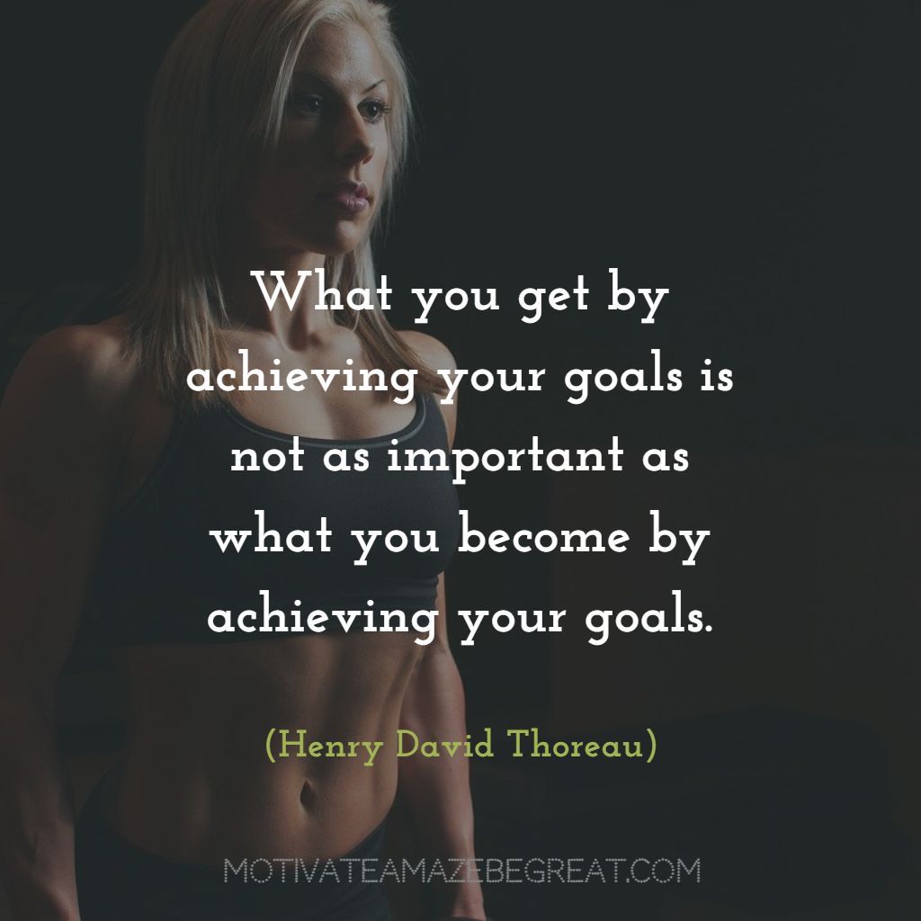 MotivateBeGREAT's tweet image. “What you get by achieving your goals is not as important as what you become by achieving your goals.” - Henry David Thoreau buff.ly/35oJHW5