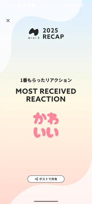 mixi2で学び続けた1年間、だったな
