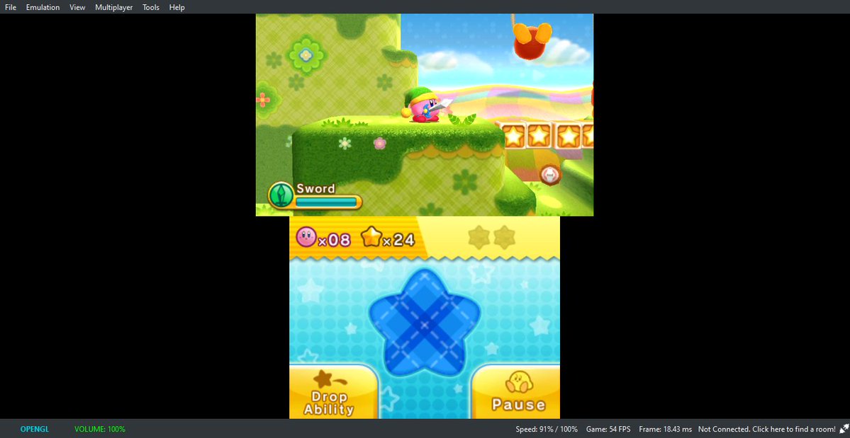 verdddant_'s tweet image. yay (playing through triple deluxe)