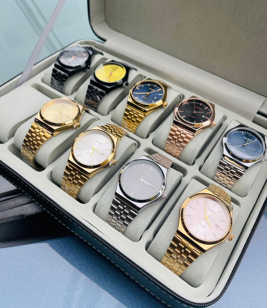 Good morning✌️
Make every second stylish with a premium chain strap wristwatch⌚️ 

+ Full Box Package 📦 
- Nationwide Delivery 🚚 

Price: NGN18,000
Location: Lagos/ Osun
Text/ Call: wa.me/2348181674696