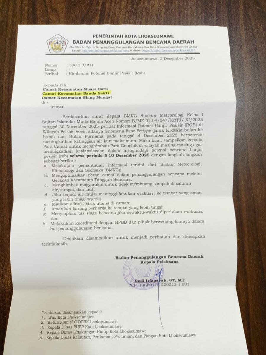 adit_hd_'s tweet photo. Himbauan untuk kota Lhokseumawe, Aceh https://t.co/W3f7bajypk