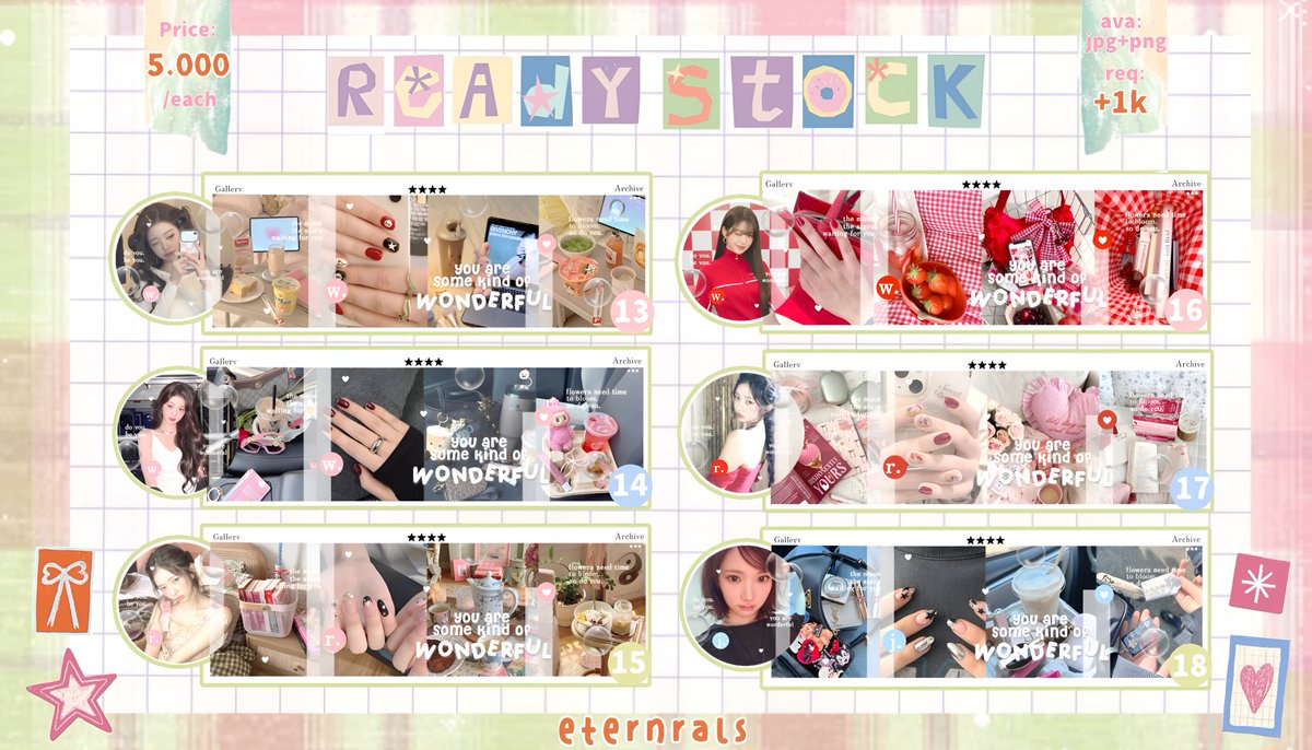 help repost please?

aku membawa 20 layout ready stock gg yang hasil penjualannya akan didonasikan 100% kepada sodara-sodara kita yang terkena bencana di sumatera barat.

🌸 pic 1 harga tertera
🌸 pic 2-4 dari harga 5k/each jadi 10k per 3 pcs ajaa
🌸 avail qris

#zonauang
cont—
