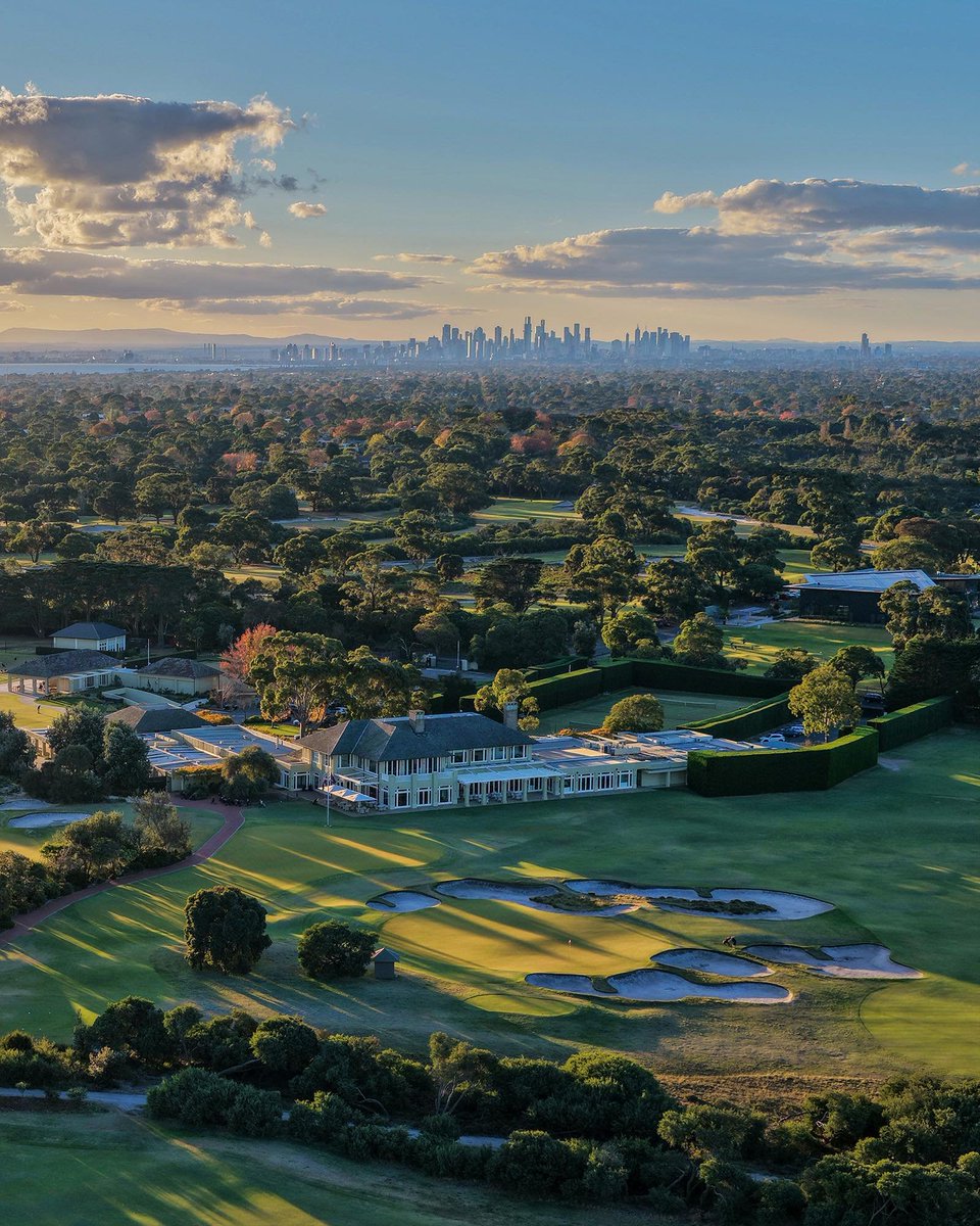 Royal Melbourne Golf Club — the jewel of Australian golf and the stage for this week’s Australian Open. Hard to beat this place. 🇦🇺⛳️🔥