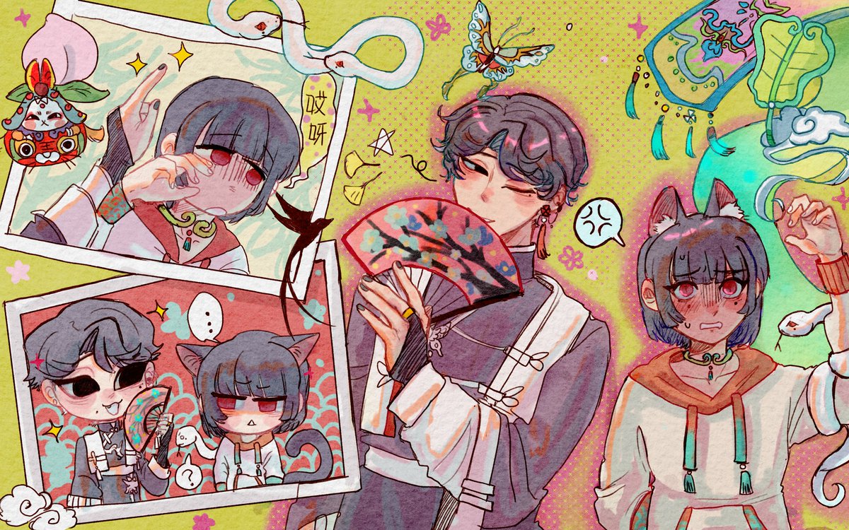 qvUbv7f6Th61515's tweet image. #OC #绘画 #moive 
画的一些电影