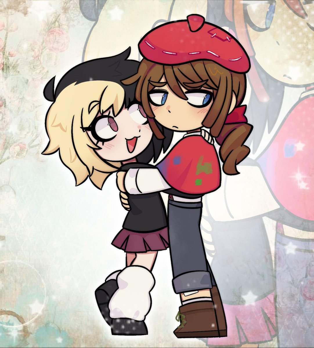 morilovemail's tweet image. edgar (ns) and margie (mirror, ocxcanon) yume here!!!!!