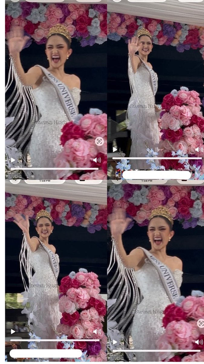 Happening now: Miss Universe 3rd Runner-Up Ma. Ahtisa Manalo’s Homecoming Parade in Manila.

📸 Stevan Hugh
#SizzumsPH #MissUniverse #MissUniversePhilippines