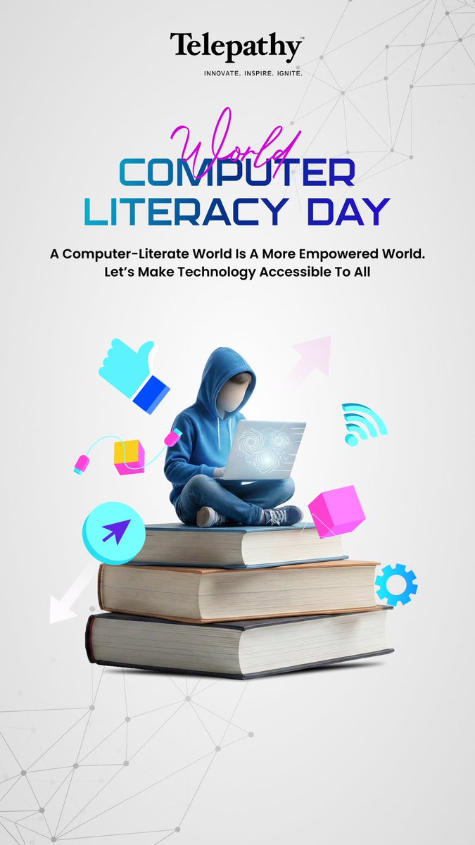 Telepathysocial's tweet image. Empower minds through technology 💻✨
This World Computer Literacy Day, let’s make digital learning accessible for all. 🌍

📞 +91 8441999222
🌐 telepathyinfotech.com

#WorldComputerLiteracyDay #TechForAll #DigitalLearning #EducationForAll