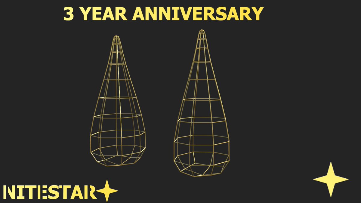 Celestfox_'s tweet image. 3 Year Anniversary!

Gold Wireframe Horns

December 31st, 2025

Pricefloor

Stock (discussed later!)

Supports PBR/New Mesh

First item in the series in 3 years.

Happy birthday! wireframe horns/hacker&apos;s horns!

#Roblox #RobloxDev #RobloxUGC