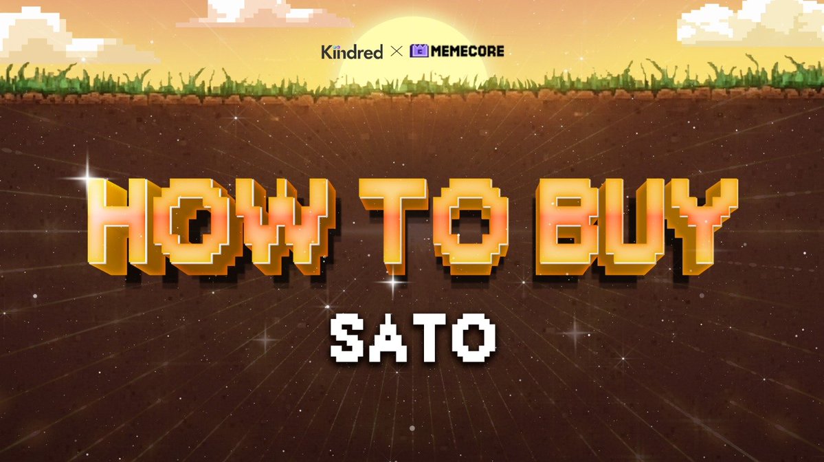 gKindred CT.

Today, the <a href="/Kindred_AI/">Kindred Labs</a> SAFU SATO presale launches at 15:00 UTC.

Everything has been planned for this to be a success and I'm pretty sure that despite the terrible condition of the market.

The kindred community will largely turn up.

Here is a guide from the