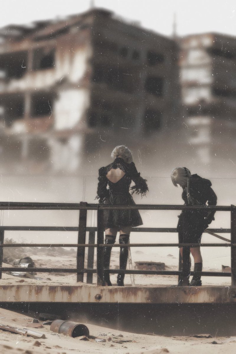 休憩
#コスプレ #NieR #2b #9s