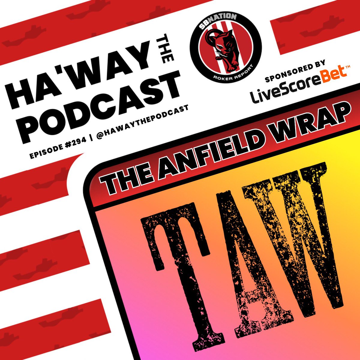 𝗛𝗔𝗪𝗔𝗬 𝗧𝗛𝗘 𝗣𝗢𝗗𝗖𝗔𝗦𝗧 🎙️

What can Sunderland expect from Liverpool tomorrow? <a href="/C_Hannan7/">Craig Hannan</a> from <a href="/TheAnfieldWrap/">The Anfield Wrap</a> joins us to give his expert insight on Arne Slot’s side!

APPLE: tinyurl.com/bdv9ce5d
SPOTIFY: tinyurl.com/4e4puakn

Linktr.ee/RokerReport | #SAFC ❤️🤍