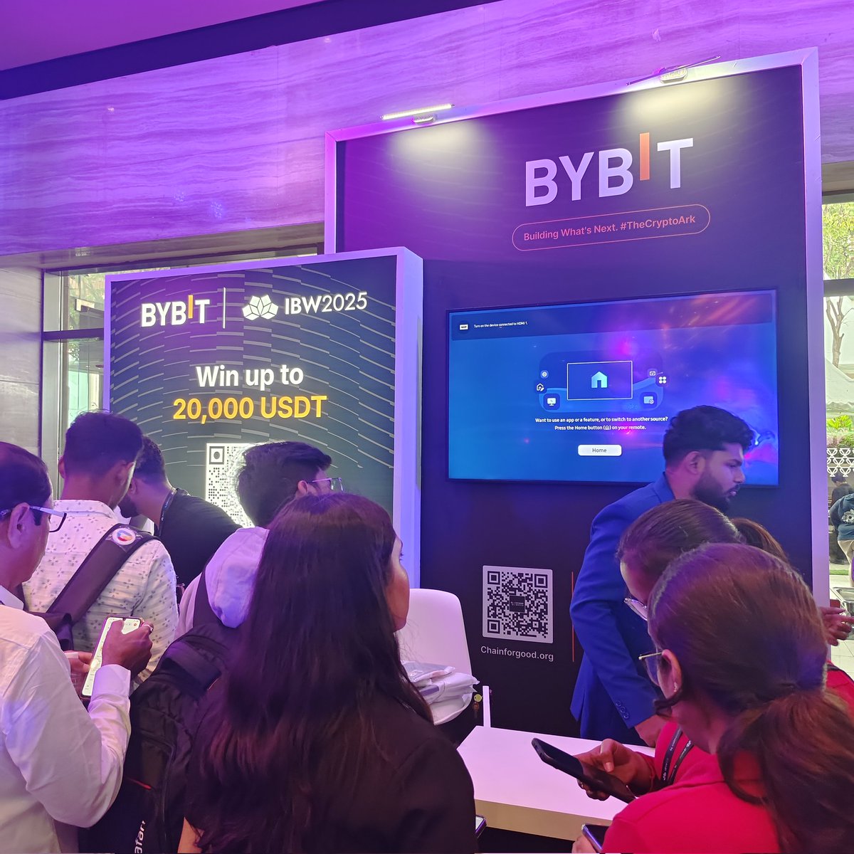 Let's connect at Bybit boots