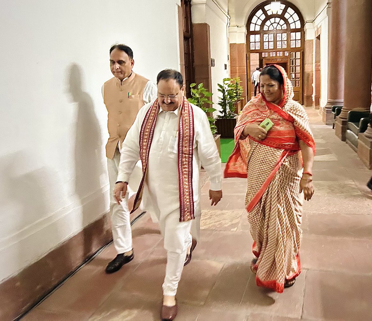 भाजपा के यशस्वी राष्ट्रीय अध्यक्ष एवं माननीय केंद्रीय मंत्री श्री ⁦⁦<a href="/JPNadda/">Jagat Prakash Nadda</a>⁩  जी को जन्मदिवस की अनंत शुभकामनाएं। ईश्वर से आपके उत्तम स्वास्थ्य और मंगलमय जीवन की प्रार्थना करती हूँ। 🙏🏻🙏🏻