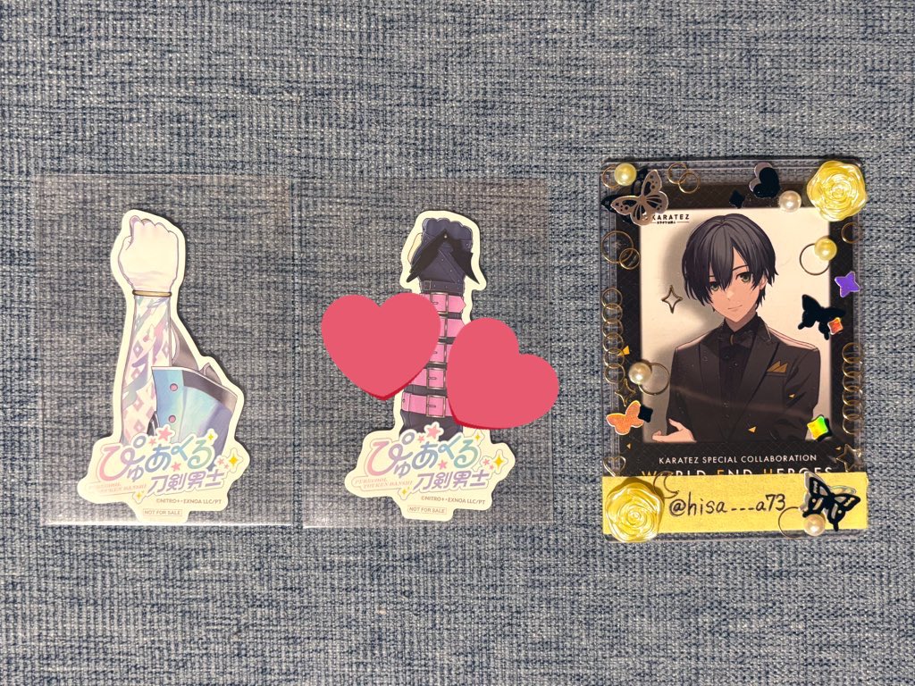 hisa___a73's tweet photo. 【交換】 ぴゅあくる 刀剣男士 Ghostella 入場特典

【譲】 富田江

【求】 同異種 篭手切江

郵送でのお取引です。
お気軽にお声掛けください！ https://t.co/yzggBQEkx9