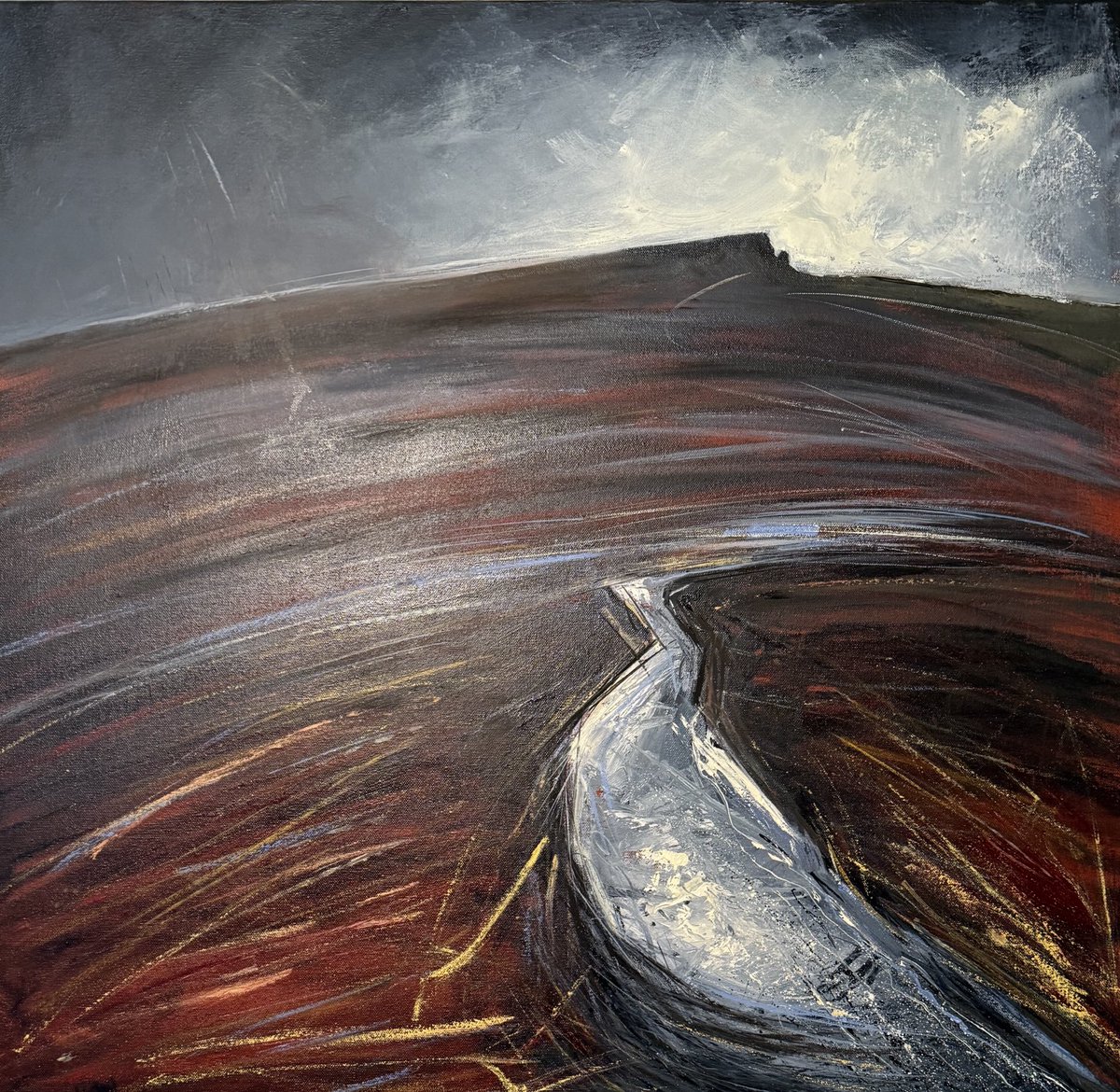 staithesartist's tweet image. #ArtAdventCalendar Day 2 #HiggerTor #PeakDistrict available