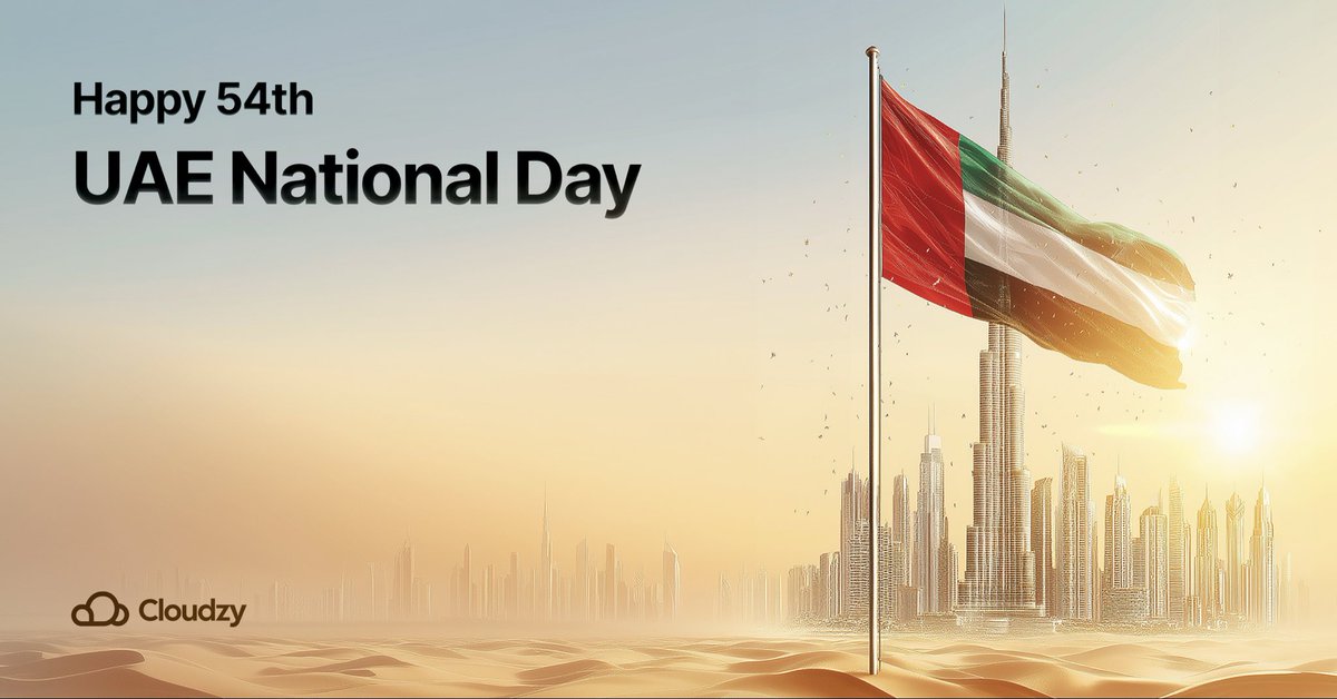 cloudzyvps's tweet image. Honored to grow our journey in a nation that leads with vision, innovation, and world-class digital infrastructure.
To our partners, customers, and the UAE community, Happy UAE National Day! 🇦🇪

#EidAlEtihad #UAENationalDay #UAE  #عيد_الاتحاد_54 #Dubai #Cloudzy #CloudVPS