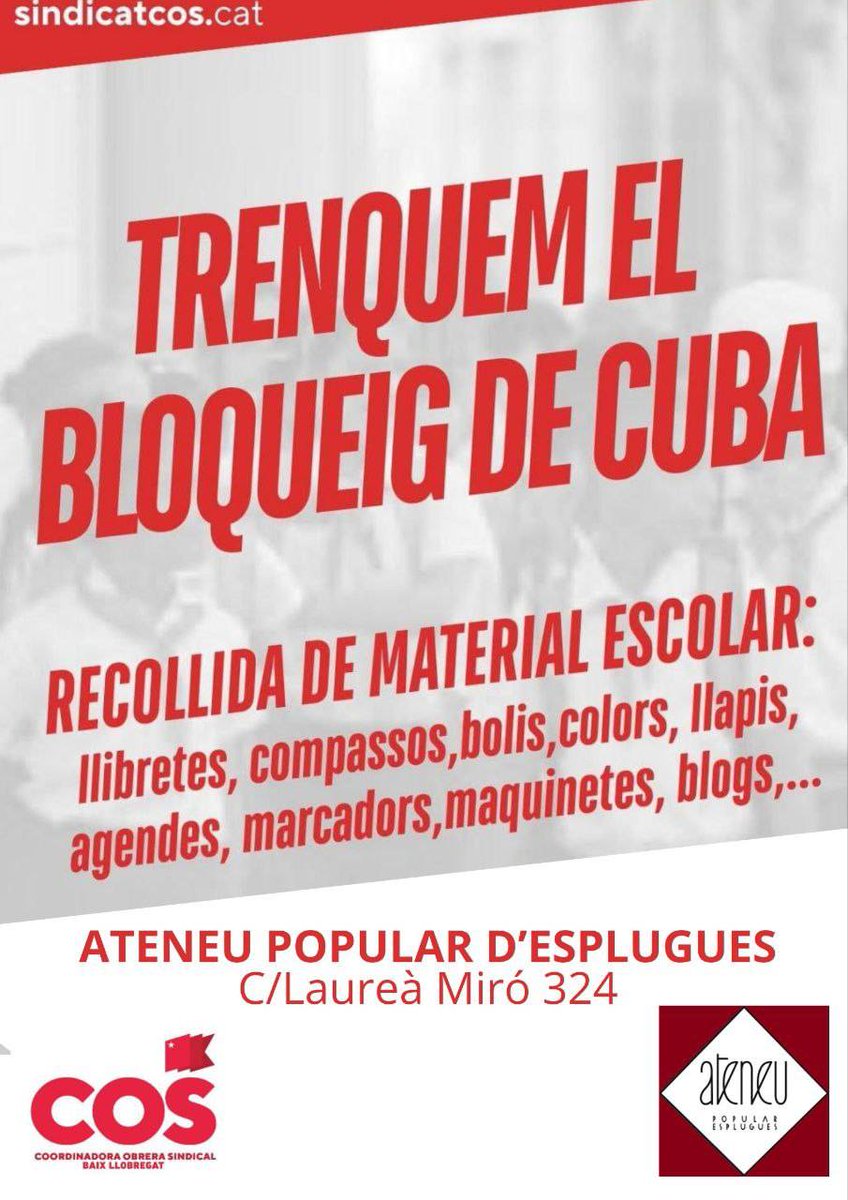 Sindicat COS tweet media