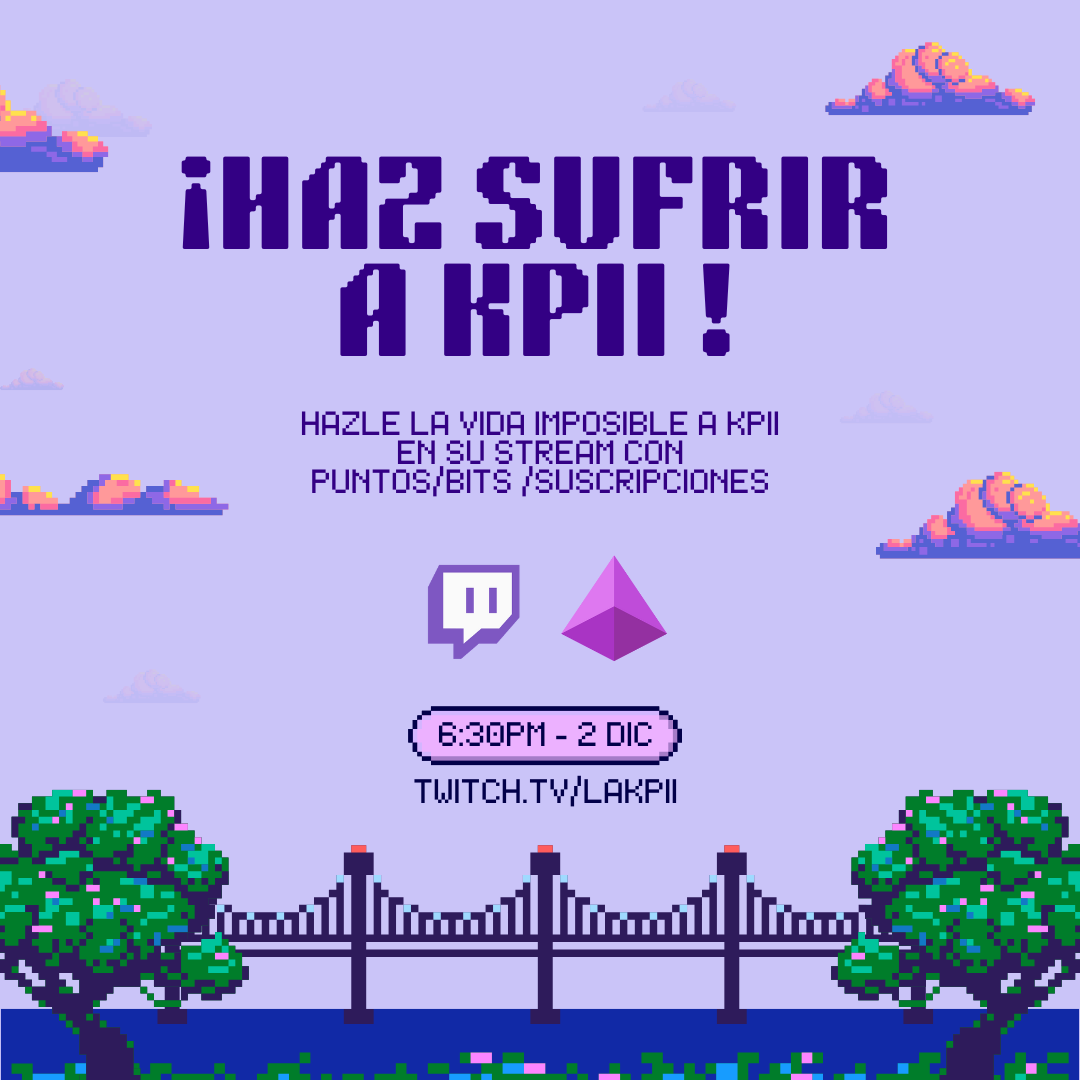 Los espero mañana 
Interaccion en minecraft con seguidores💀
❤️🔁

Twitch.tv/lakpii