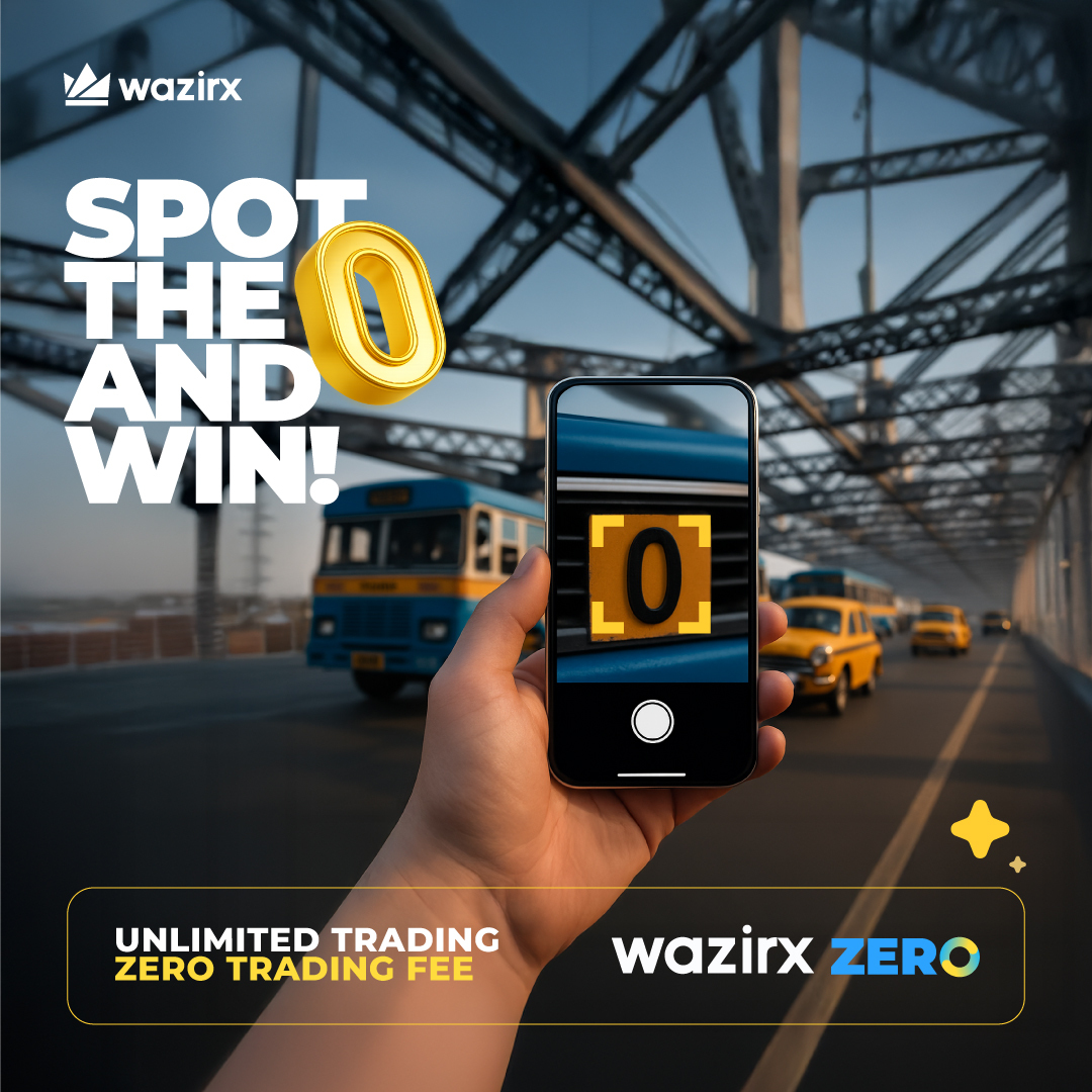 WazirXIndia's tweet image. You see a 0. We see a win.

🔍 Spot a ZERO in real life - on a license plate, fitness tracker, wherever.
📸 Snap it
🐦 Post it with #WazirXZERO and tag @WazirXIndia 

🎁 10 lucky winners get ₹2,500 each

Let the ZERO Hunt begin 🎯