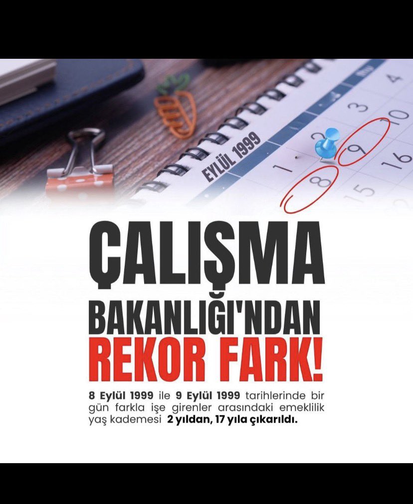 1 güne tam 17/20 yıl fark zulümdür kademe bir an önce yasalaşmalıdır.

<a href="/RTErdogan/">Recep Tayyip Erdoğan</a>
<a href="/_cevdetyilmaz/">Cevdet Yılmaz</a>
<a href="/isikhanvedat/">Prof. Dr. Vedat Işıkhan</a>
<a href="/EmadDernegi/">EMEKLİLİKTE ADALET DERNEĞİ ⚖️</a>
#KademeDengeyiSağlar