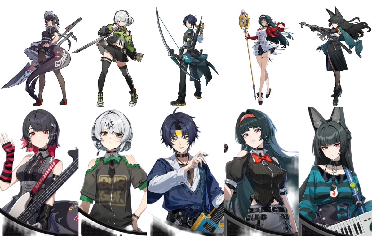 そして別世界でバンドやっているエージェントたち 
cre:ゼンレスゾーンゼロfes
#ゼンレスゾーンゼロ
#ゼンゼロ
#zzzddd