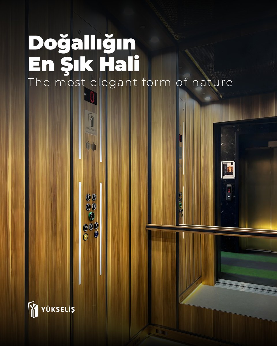 Doğallığın En Şık Hali
The most elegant form of nature
#yükseliş #sudak #elevatorcar #elevator #asansör #lift #asansörsistemleri #elevatorsystems