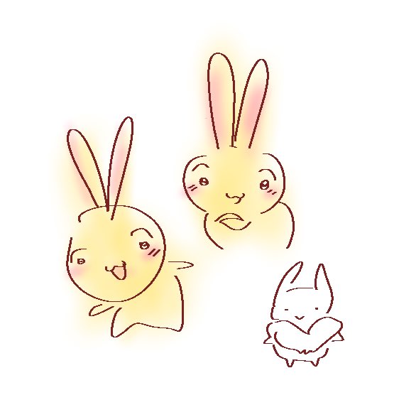 "Can u umm… uhh…doodle usagi… 🥺" -> I think so! vqrkll.straw.page