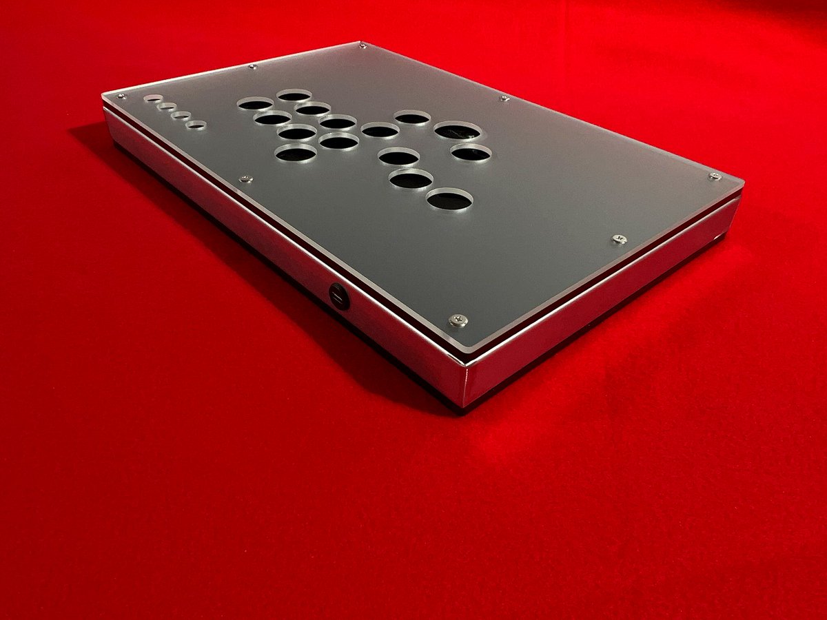 オーダーアーケードコントローラーケース 鐵-kurogane- レバーレス