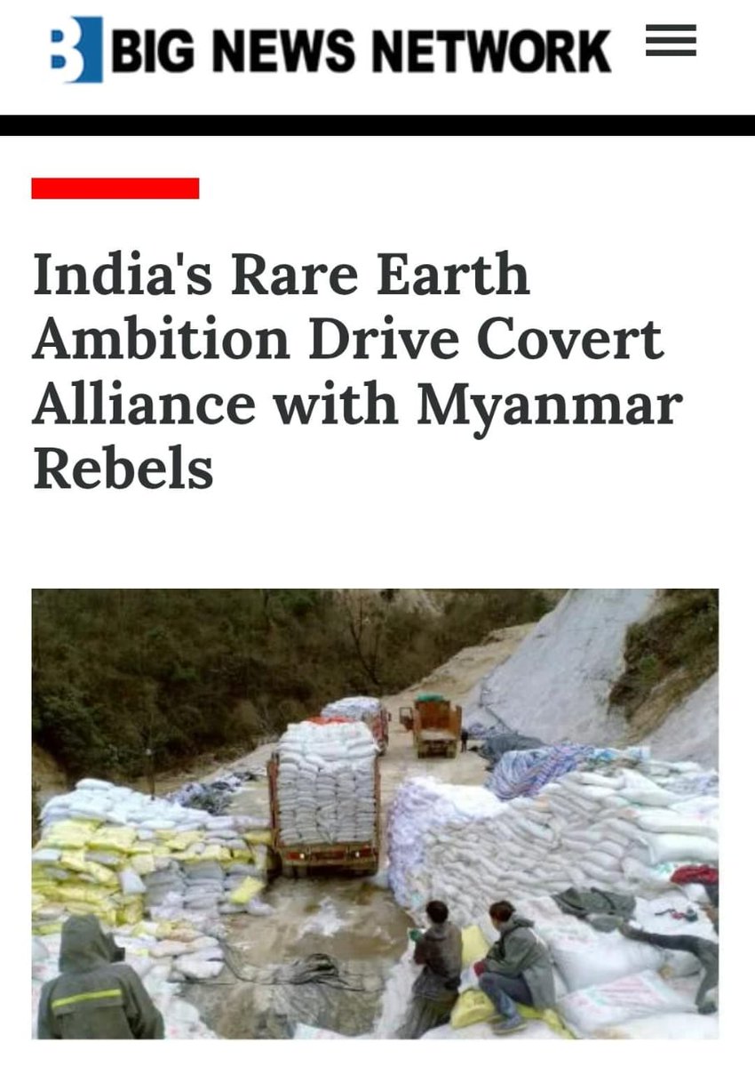 apki_noor_'s tweet image. India’s covert deal with the KIA is a direct affront to Myanmar’s sovereignty. From secret roads to resource extraction, New Delhi’s actions show complete disregard for Myanmar’s territorial integrity. #StopIndiaHegemony
bignewsnetwork.com/news/278723533…