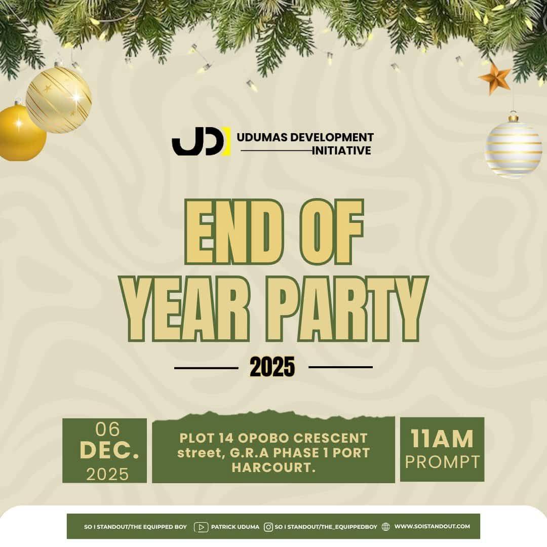 We invite the general public to our end of year party.