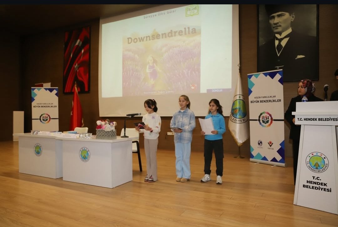 EngelsizSAU's tweet photo. Downsendrella kitabının yazarı ve kitabın ilham perisi olan güzel yürekli kahramanımızla 3Aralık Dünya engelliler günü kapsamında bir araya geldik. https://t.co/SICIsopCS3