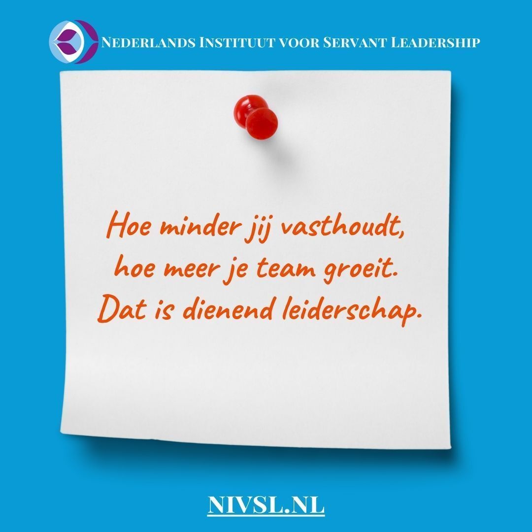 Nederlands Instituut voor Servant Leadership-NIVSL tweet media