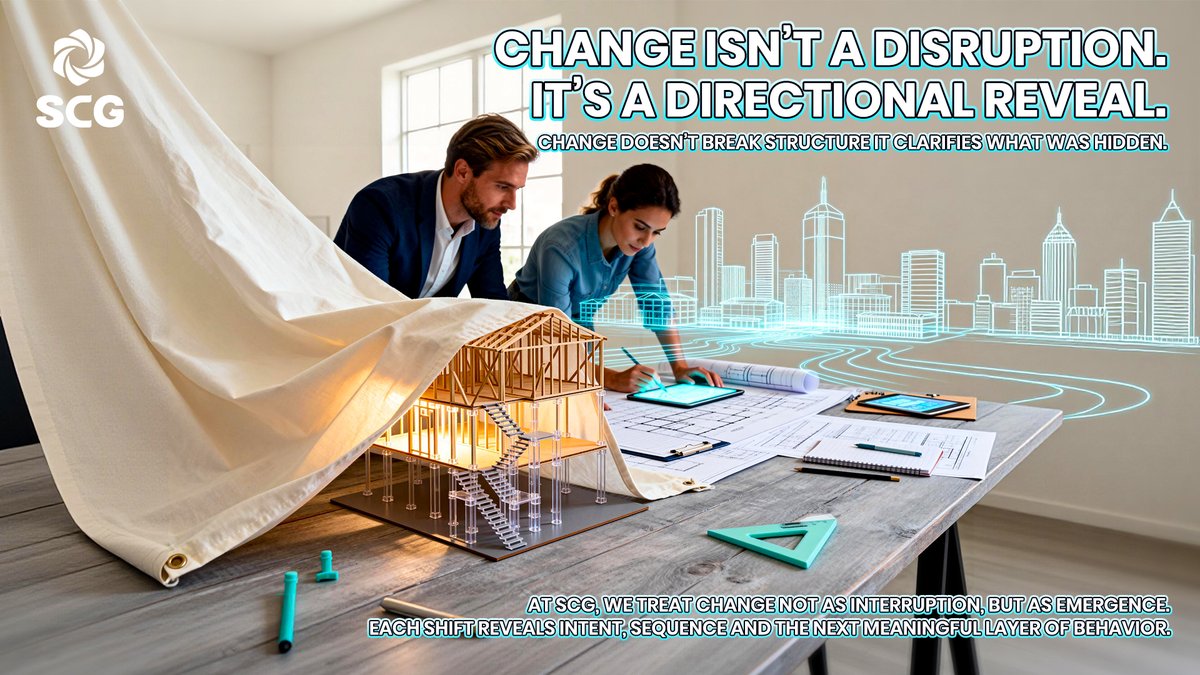 SmartCore_Group's tweet image. 🔄 Change doesn’t disrupt, it reveals.
🌐 At SCG, every shift is a signal of deeper alignment.
🍀 Direction often hides until movement uncovers it.
📈 Change is information, not error.

#SCG #RevealThroughChange #StructureInMotion #DirectionalInsight