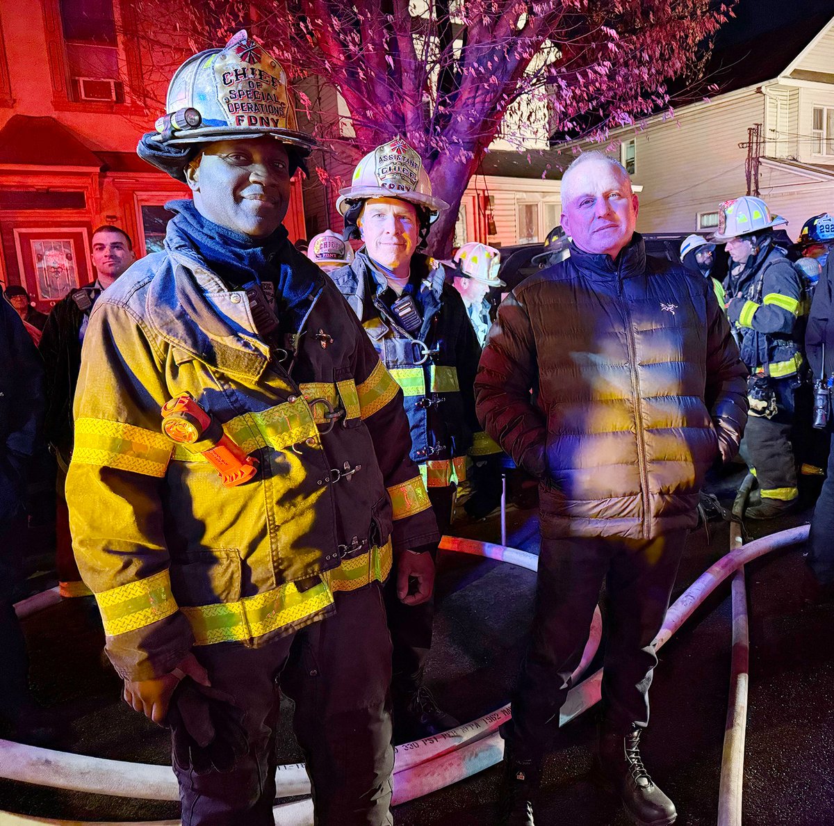 FD4D's tweet image. Queens firefighters were kept busy Monday night with a second alarm followed by a 5th Alarm for Box 9628 for a fire that originated in 91-30 108th Street and spread to exposures 2, 2A and 4. The origin of the fire is still under investigation. Several occupants had to be…