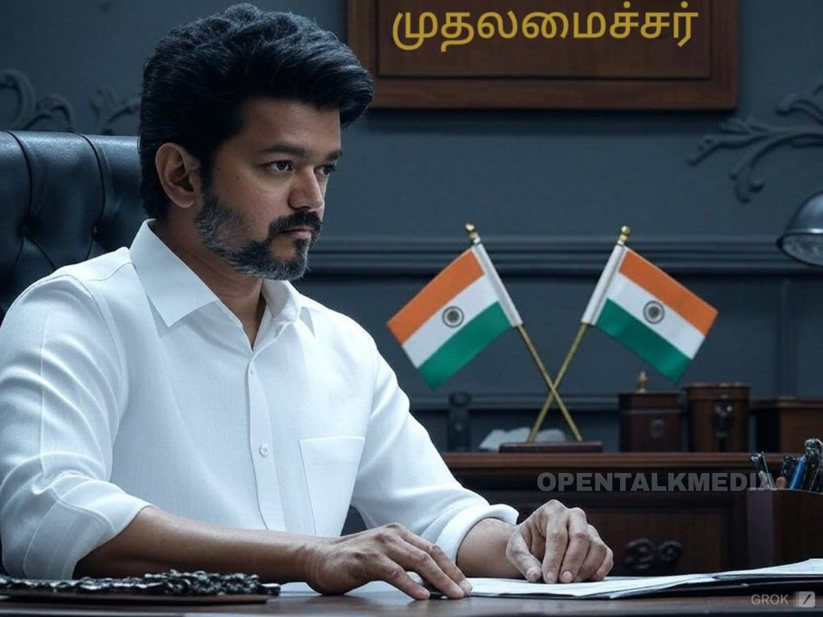 selvinnellai87's tweet image. தற்போது வரை வெளியாகியுள்ள கருத்துக்கணிப்பில் பெருவாரியான இடங்களில் தவெக அதிக புள்ளிகளை பெற்றுள்ளது.. இதை உற்று நோக்கி வரும் தலைமை தேர்தல் ஆணையம், தமிழ் நாட்டிற்கு தேர்தலை நடத்தாமல் தவெக விடம் ஆட்சியை ஒப்படைக்கலாமா இதற்கு சட்டத்தில் இடம் உள்ளதா என ஆராய்ந்து வருகிறதாம்.. இதனால்…