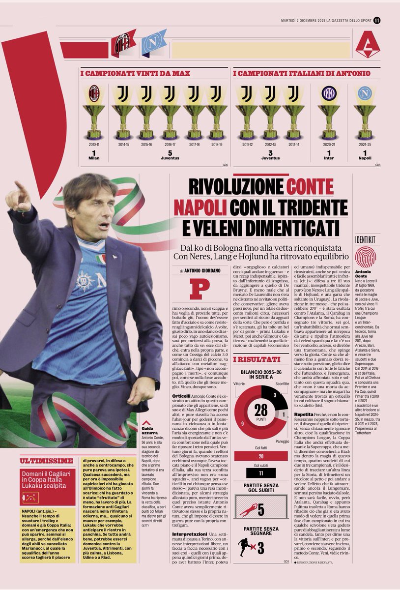 I mister scudetto 🛡🇮🇹