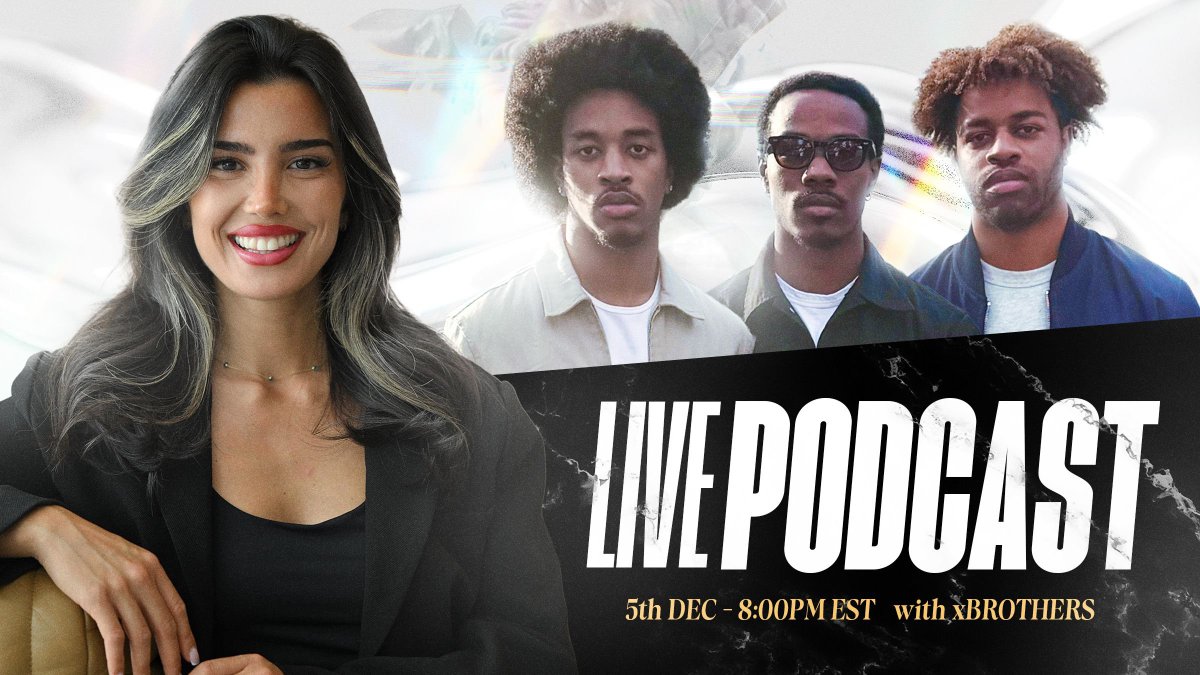 Our first Live Podcast on discord starts December 5th at 8pm EST 🥶

every participant will receive a little present!

🔗discord.com/events/1359462…