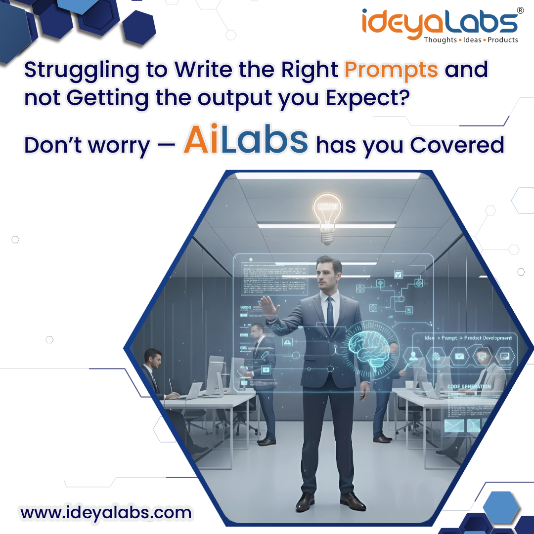 ideya_Labs's tweet image. 💡 Just share your idea for your software product development,

and our expert #AIAgents will craft powerful, high-quality prompts that deliver the results you need.

🛠️ You imagine it. We build it.

At #AiLabs, we take care of everything — smart prompts, intelligent workflows,…