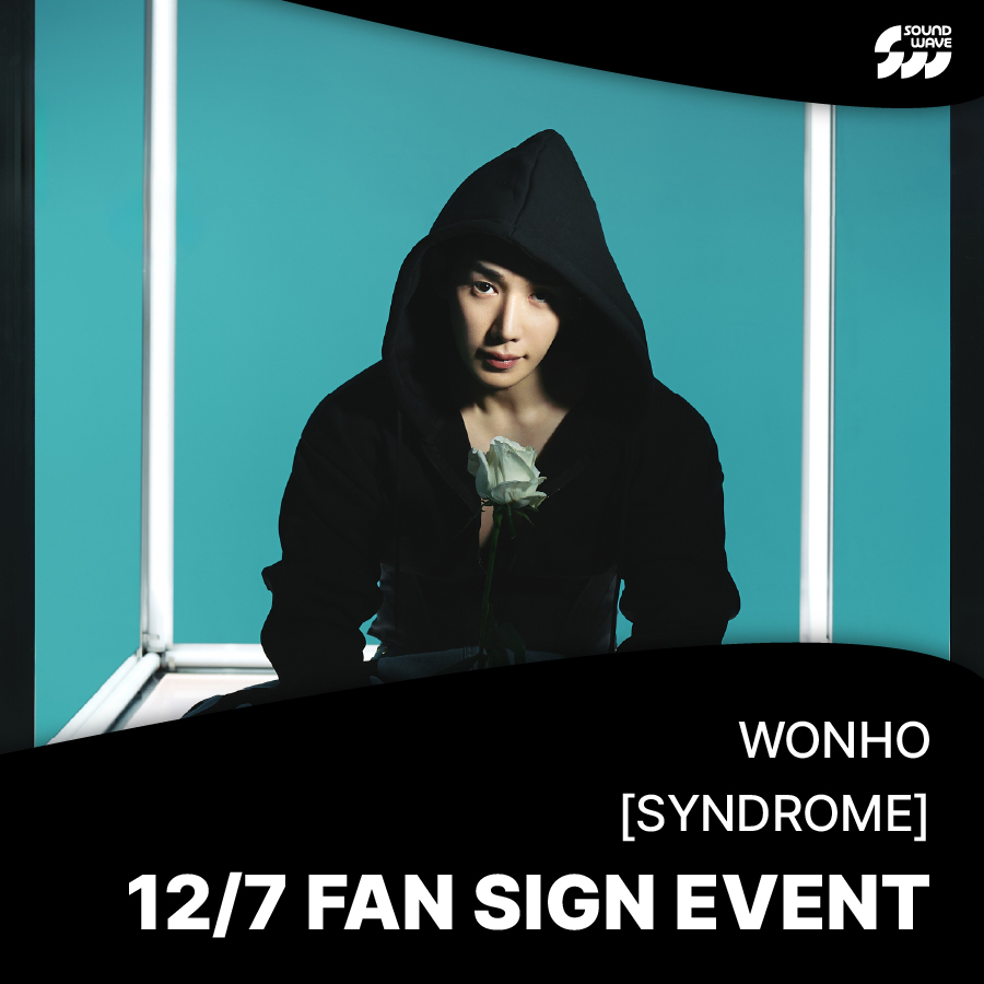 WONHO ウォノ SYNDROME ショップ SOUNDWAVE サイン会 トレカ WONHO