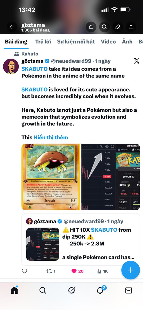 neuedward99's tweet photo. what did I say????

$KABUTO is not just an ordinary meme coin.

it is a meme coin that symbolizes powerful evolution and advancement

now, $KABUTO has become the king of Pokémon in this crazy memecoin

ca A9E2AopuG56LWYiXsvGLLTcLjUjQ539PY6k5Fhfepump https://t.co/ssxCmEoLJz