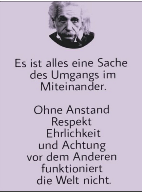 Das wird vielen Menschen heute nicht mehr vermittelt, besonders denen, die zugereist sind. Vor allem Frauen haben darunter zu leiden.🤮