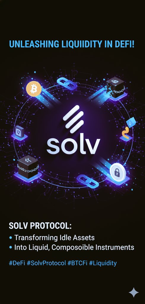 Alibaba_MediaTV's tweet photo. one thing i keep noticing is how most people still overlook what @SolvProtocol is quietly solving behind the scenes. everyone talks about btcfi, yields, bridging, multichain this and that… but they forget the biggest flaw that’s been holding bitcoin back for years: everything is scattered.

right now, bitcoin sits on more than a dozen chains in different wrapped and bridged versions, each living in its own little bubble. liquidity is split up, ecosystems don’t communicate, and the result is trillions in value that can’t move efficiently or generate consistent returns. it’s honestly wild how much btc is stranded in these isolated pockets.

and this is exactly where $SolvBTC steps in as a real fix rather than another repackaged token. the whole idea is to take all these pieces of bitcoin liquidity and unify them into a single productive form... something that stays backed, stays transparent, and can flow across chains without breaking security.

with SolvBTC, you don’t lose track of your backing, you don’t lose the ability to move between ecosystems, and you don’t have to settle for fragmented versions of btc that can’t be used beyond one chain. every bit of backing is monitored using chainlink-proofed reserves, so the transparency is constant and verifiable.

the real impact is that your btc stops sitting still. it becomes capital that can earn, move, and plug into defi layers everywhere you go. one asset, one backing, one liquidity layer... but live across multiple networks at the same time.

and that’s why solv is more than just a yield product. it’s infrastructure. it’s the missing bridge that finally lets bitcoin act like the reserve asset the entire industry keeps claiming it already is. if btc is ever going to play that role, the fragmentation problem has to disappear.

right now, solv is the only team i see actually solving it instead of just talking about it.