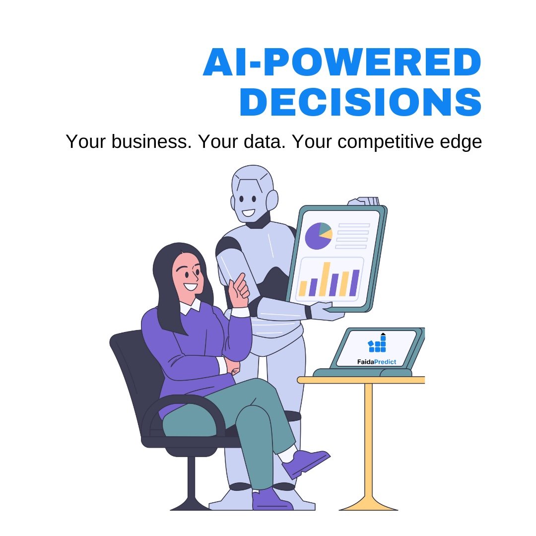 FaidaPredict's tweet photo. 🚀Unlock the full potential of your business with FaidaPredict—where artificial intelligence meets real-world impact. Our platform transforms your data into powerful insights, guiding you toward smarter strategies and sharper decisions. With AI at your side, you gain clarity, https://t.co/wktcU8pgJz