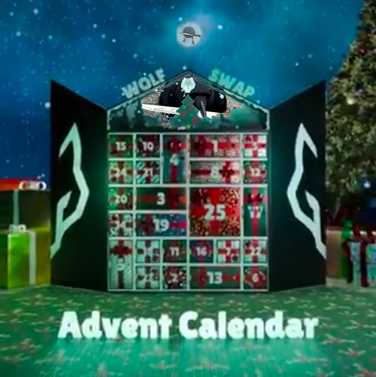<a href="/cryptocom/">Crypto.com</a> what kind of Advent calendar doesn't have crow with knife?

every day I want $CAW and nothing else so help me 

caw caw caw