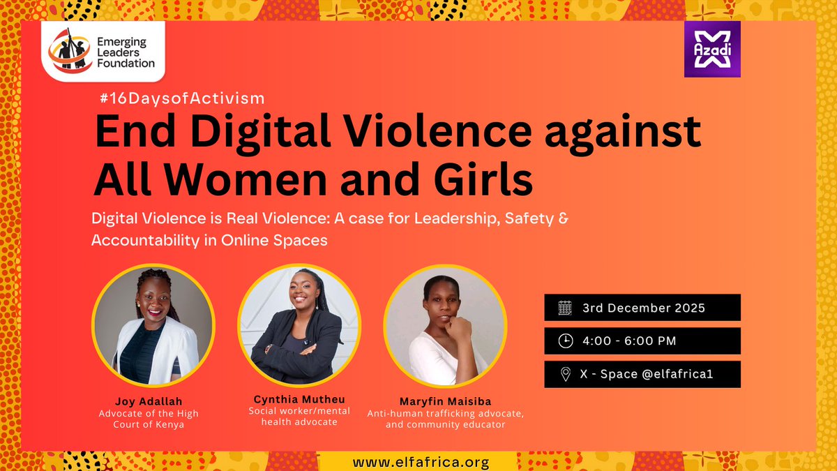 Emerging Leaders Foundation-Africa tweet media