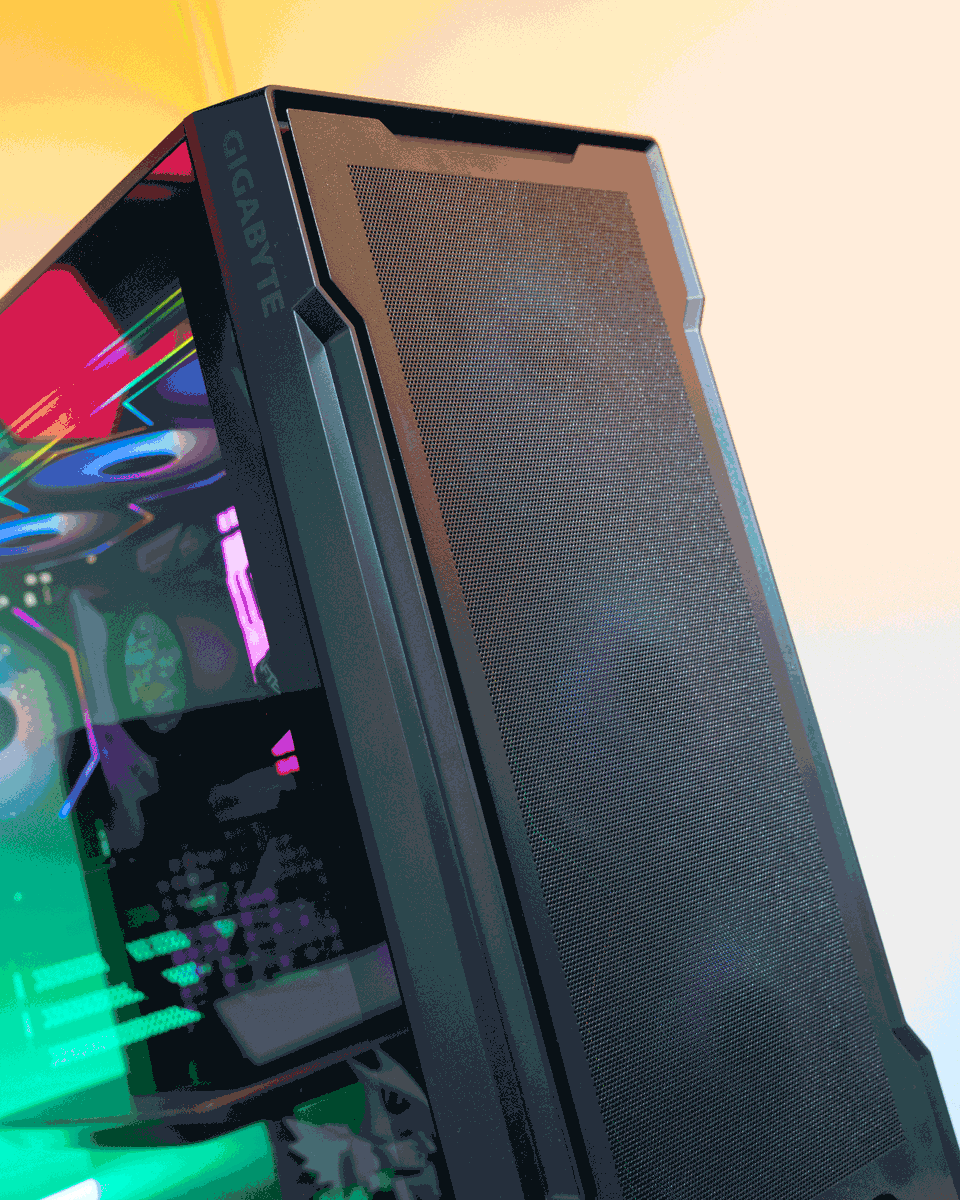 AftershockpcAU's tweet image. The Flow is designed for exceptional cooling and long-lasting performance. With its high-airflow mesh and glass side panels, this chassis keeps your system cool while looking cool. Quiet, stable, and efficient. It&apos;s perfect for gamers who want a PC that runs as good as it looks