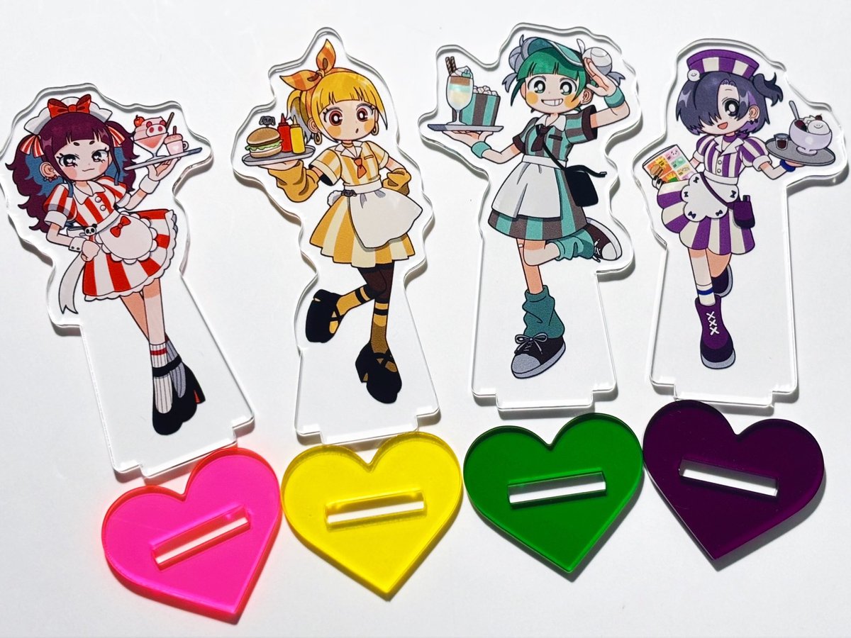 ニュ~アクスタ！🩷💛💚💜